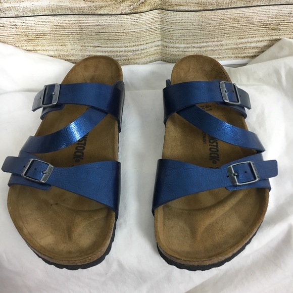 birkenstock salina blue